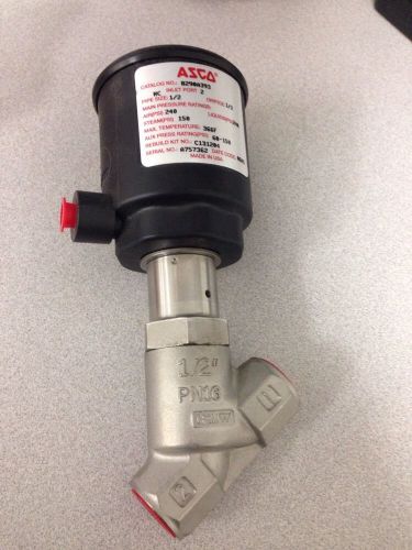 New Asco 8290A393 Piston Valve Stainless Steel 1/2&#034;