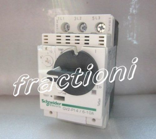 Schneider Motor Protect Circuit Breaker GV2-P14 6-10A ( GV2P14610A )New In Box !