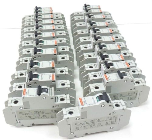 LOT OF 22 MERLIN GERIN 60101 CIRCUIT BREAKERS C1A, 240V, MULTI 9 C60