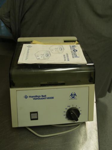 HAMILTON BELL VANGUARD V6500 CENTRIFUGE