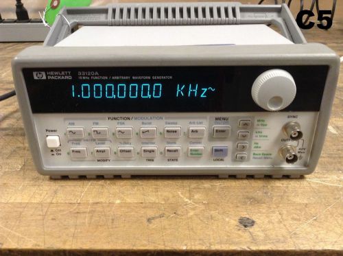 Hewlett Packard 33120A  15MHz Function/Arbitrary Waveform Generator