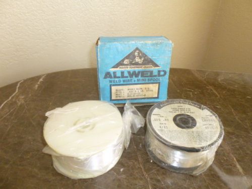 VINTAGE NEW  2 ALUMINUM ELECTRODE WELDING WIRE  ALLWELD 3 LBS #4043 ALUM H.Q.