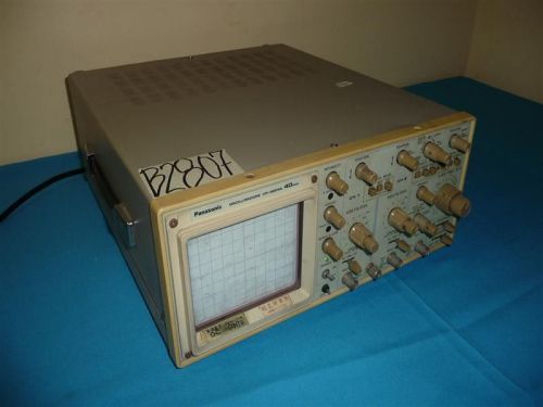 Panasonic VP-5204A VP5204A Oscilloscope 40MHz No Display