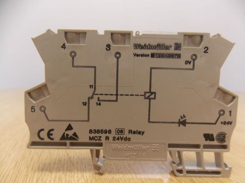 Weidmuller MCZ R 24V DC 1.5 XL 148 KT10 Relay