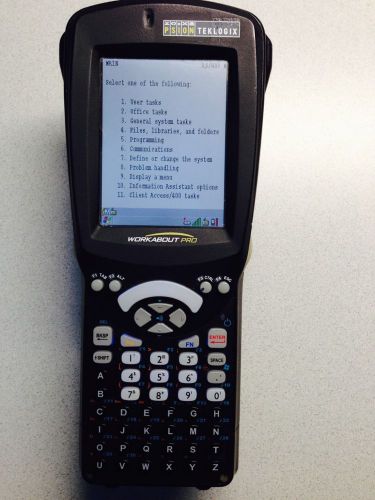 PSION TEKLOGIX WORKABOUT PRO 2 (7527) EXCELLENT CONDITION!!