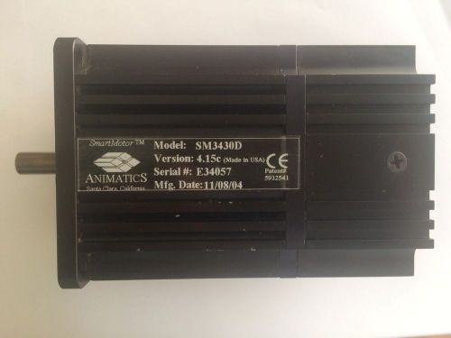 Animatics SmartMotor SM3430D - VERSION: 4.15C - SERIAL#: E34057