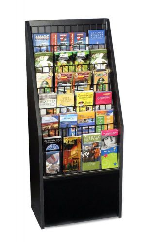 1746-BLK Literature Travel Information Rack Holder -Color Black 1746