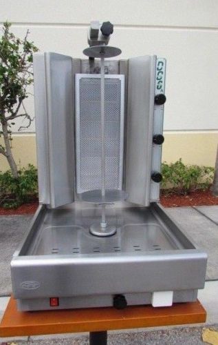 Eurodib dg6a 100 lb visvardis gyro/ shawarma/tacos al pastor gas machine for sale