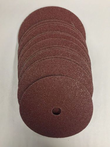 QTY:25 Aluminum Oxide 7&#034; X 7/8&#034; 36 Grit Fiber Disc 99332 USA SHIPPING