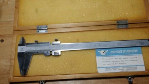 Fowler brand 8&#034; vernier caliper