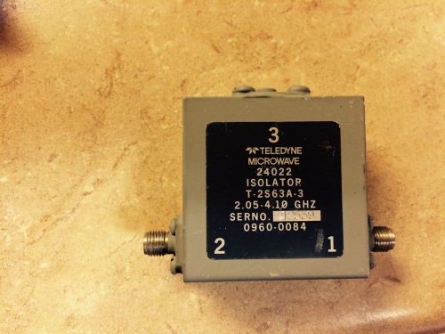 Teledyne Microwave Isolator 2-4GHz