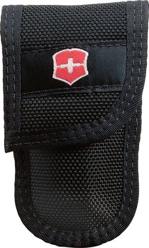 Victorinox VN33214 Cordura Belt Pouch Black Cordura Construction W/ Red Victori