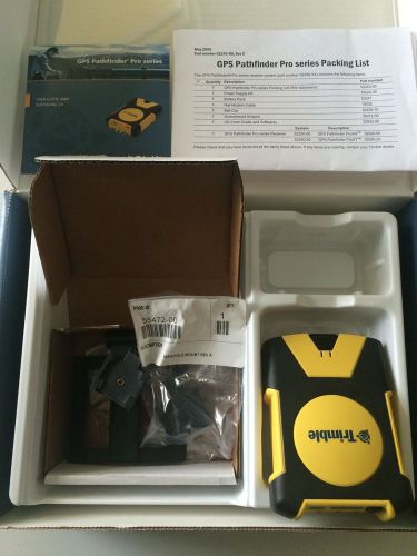 Trimble ProXH GPS Receiver - P/N 52240-00 PATHFINDER