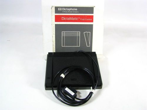 Dictaphone 142795 DictaMatic Dictation Transcriber Foot Transcription Control #3