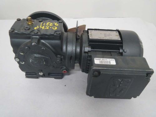 SEW EURODRIVE SAF47 9.23:1 1/2HP 330/575V-AC 1700/184RPM 3PH GEAR MOTOR B367749