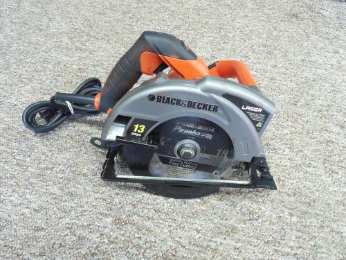 Black &amp; Decker CS1030L 13 Amp 7-1/4-Inch Laser Circular Saw