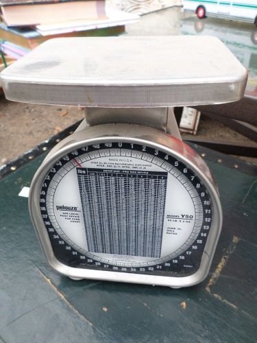 Pelouze scale y50 mechanical postal and shipping scale for sale