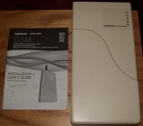 UPLINK 2550UL GSM ALARM COMMUNICATOR w/CABLE, MANUAL &amp; ANTENNA  MPN 2500