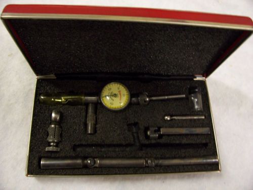 STARRETT Last Word Dial Indicator Range .030 / .001 graduation w/Case machinist