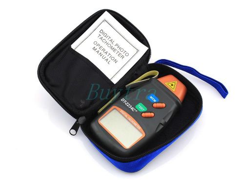 Handheld Digital Laser Photo Tachometer Non Contat RPM Engine Motor Speed Gauge