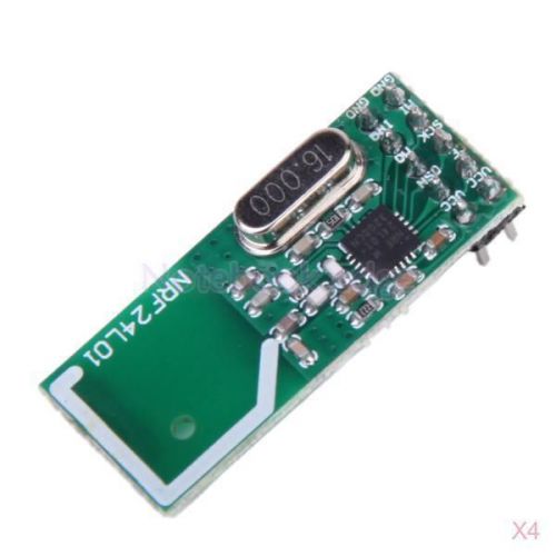 4x NRF24L01 2.4GHz Wireless Transceiver Module for Arduino Microcontroller
