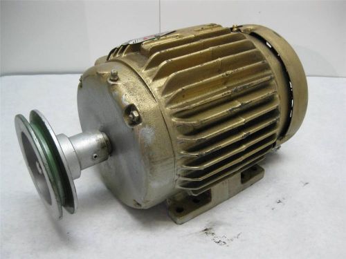 Baldor EM3581T Super-E 1 Hp Electric Motor 230/460 Vac 3 Phase 1750 RPM 143T