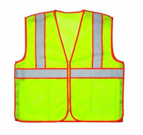 Custom Leathercraft SV10X-Large Extra Length Vest Class 2, X-Large, Lime