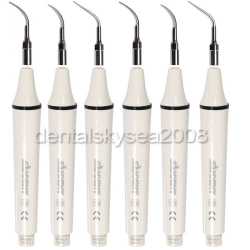 6 sandent dental ultrasonic piezo scaler handpiece+6 scaling tip fit ems woodper for sale