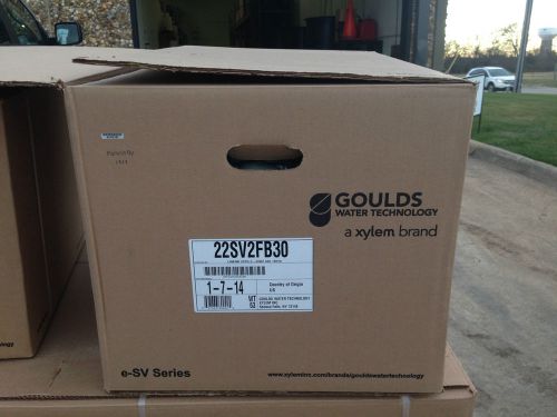 Goulds 22sv2fb30 2 stg ss esv vertical water pump liquid end grundfos cr32 cr 32 for sale