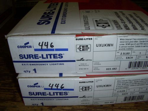 Surelite UXUKWH - LOT OF 2 - NEW- (#446)