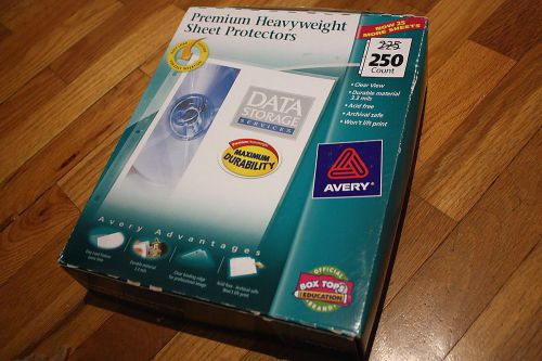 250 Avery Premium Heavyweight Sheet Protectors 3.3 mils 76006 488664