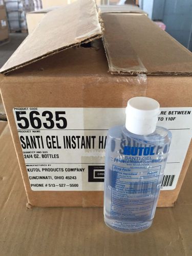 Kutol Santi Gel Hand Sanitizer 4oz 24 Per Case 5635