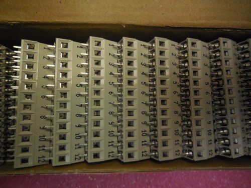 51 PCS WIELAND 25.160.1253.0 8191/12 250V 4KV 3 2.5QMM