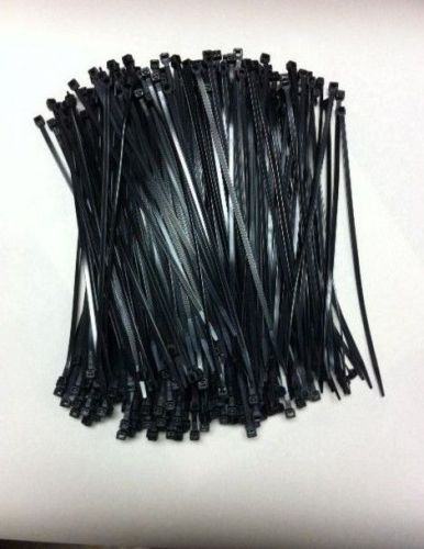 8-40-UV-100 NYLON ZIP TIE, UV/BLACK 10,000 PCS (100 PKG OF 100)