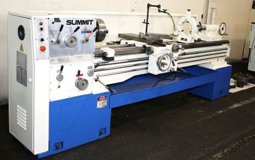 Nice late 16&#034;/24&#034; x 80&#034; summit 16-3-80 gap bed engine lathe - fully tooled for sale