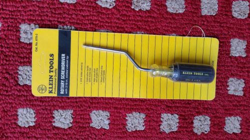 Klein 670-3 3/16&#034; x 3&#034; Rapi-Driv Rotary Screwdriver NEW