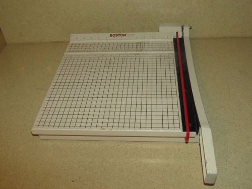 BOSTON  15&#034; MODEL # 2615 PAPER CUTTER - ABD