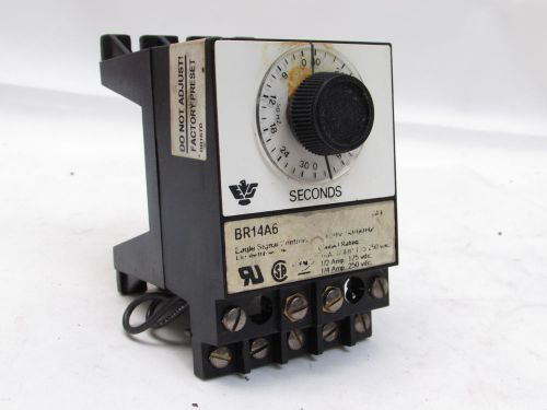 EAGLE BR14A6 TIMER 10A 1/3HP 125-250VAC 0-30SEC ***XLNT***