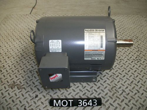 Baldor 7.5 hp ehm3311t 213t frame 3 phase motor (mot3643) for sale