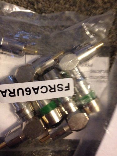 NEW FC F-CONN FSRCA6URA Connectors 2 Packs Of 5 Each