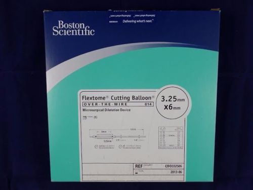 BOSTON SCIENTIFIC Flextome Cutting Balloon OTW Microsurgical REF: CB0332506