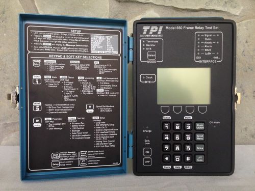 TPI MODEL 650 FRAME RELAY TEST SET