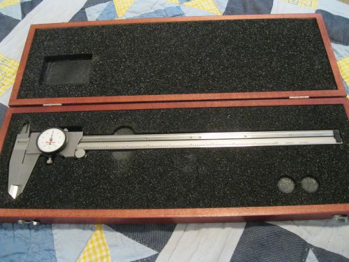 STARRETT 120Z-12 DIAL CALIPERS  (READ) NO ENGRAVINGS