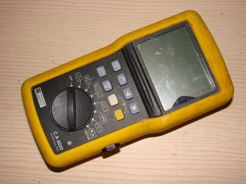 LCD Damage CHAUVIN ARNOUX POWER ANALYSER C.A 8220  W/O ACCESSORIES