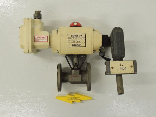 Worcester series 39 spring return pneumatic actuator 15e 39swp1120a r 3 for sale