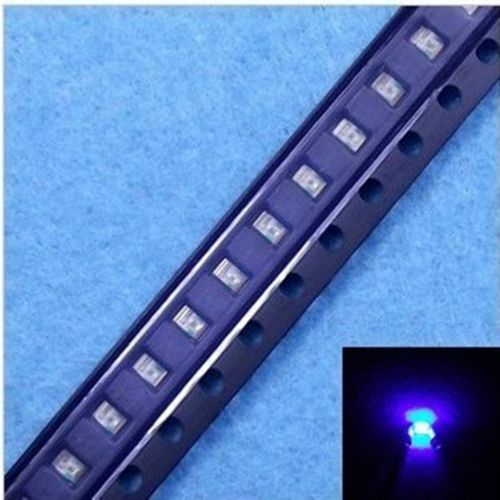 100 Pcs SMD SMT 1206 Super bright Bule LED lamp light