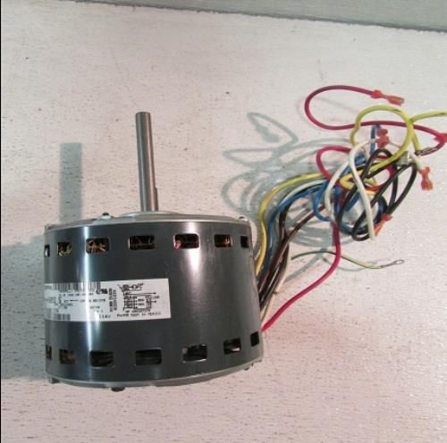 RCD/Carrier HC43AE117 Blower Motor 1/2HP 115V 1075 RPM 4 Speed