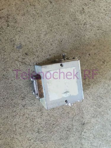 RF microwave single junction isolator  287 MHz -  431 MHz / 150 Watt / data