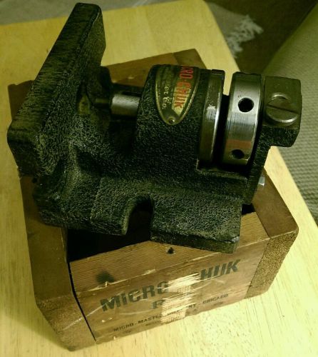 Rare Vintage Micro-Master &#034;Micro-Chuk&#034; Collet Chuck Fixture