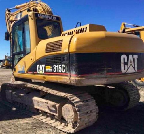 2004 Cat 315CL Excavator w pro link thumb A/C &amp; low hours